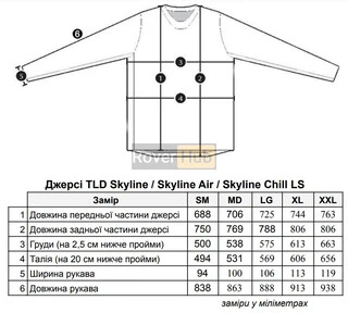 Джерсі TLD SKYLINE AIR SS JERSEY AIRCORE [BLACK] SM