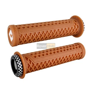 Грипси ODI Vans v2.1 Lock-On MTB Closed End 135mm Gum/White Cheker