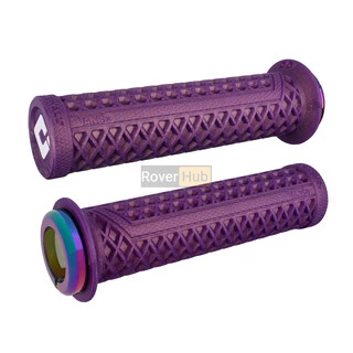 Грипси ODI Vans v2.1 Lock-On MTB Closed End 135mm Iridescent Purple/Oil Slick