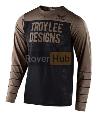 Джерсі TLD Skyline Air L/S Jersey [Pinstripe Black/Walnut] розмір XL