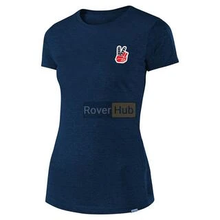 Футболка TLD PEACE &amp; WHEELIES TEE (Heather Navy) S