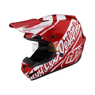 Мотошолом TLD GP HELMET SLICE [RED/ WHITE] XL