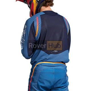 Мото джерсі TLD SE PRO AIR JERSEY PINNED [BLUE] MD