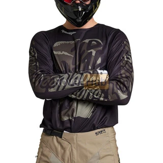 Мото джерсі TLD GP PRO JERSEY BOXED IN [BLACK/OLIVE] XL