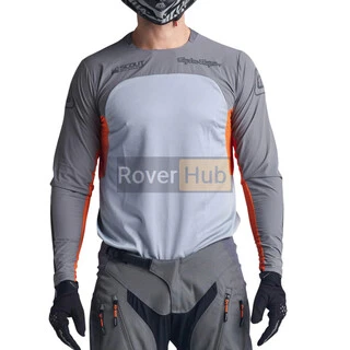 Мото джерсі TLD Scout SE Jersey Systems [GRAY/NEON ORANGE] XL