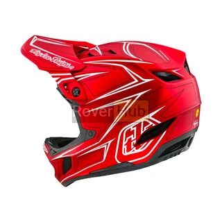 Вело шолом TLD D4 COMPOSITE HELMET PINNED [RED] XL