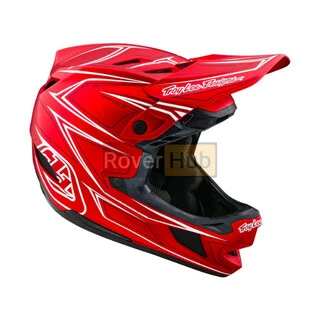 Вело шолом TLD D4 COMPOSITE HELMET PINNED [RED] XL
