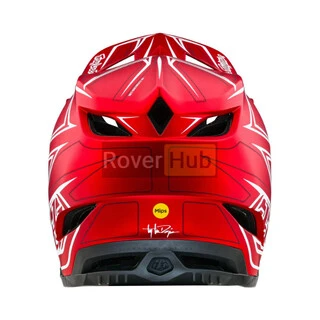 Вело шолом TLD D4 COMPOSITE HELMET PINNED [RED] XL