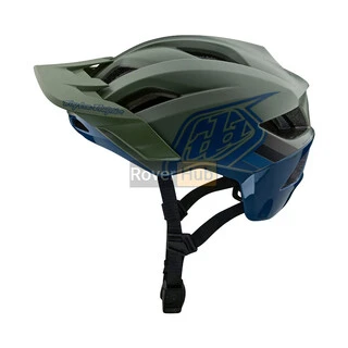 Вело шолом TLD Flowline SE HELMET BADGE [OLIVE/INDIGO] XS/SM
