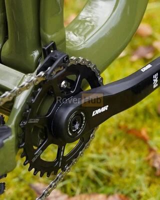 Шатуни DMR AXE Cranks Armset Laser Etched Black 165 mm