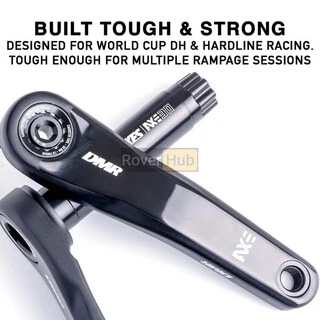 Шатуни DMR AXE Cranks Armset Laser Etched Black 165 mm