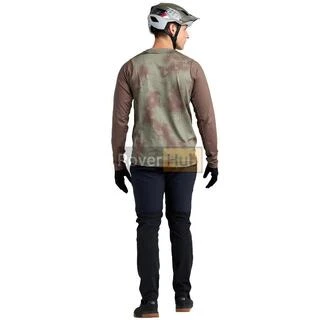 Джерсі TLD SKYLINE CHILL JERSEY SCATTERED [OLIVE] XL