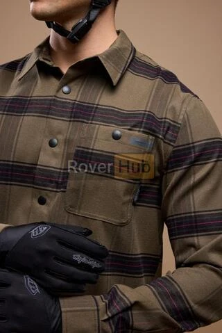 Сорочка TLD GRIND FLANNEL YD PlAID [DARK PINE] LG