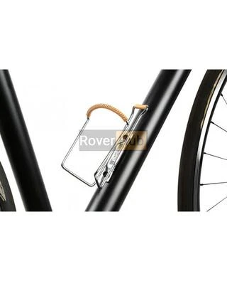 Фляготримач Zefal VINTAGE (1720) сталевий, з шкіряними вставками, 80g, сріблястий