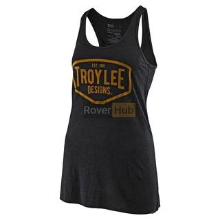 Футболка TLD WMNS MOTOR OIL TANK [BLACK HEATHER] Розмір M