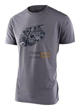 Футболка TLD HISTORY SS TEE; HEATHER GRAY SM
