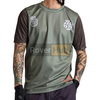Джерсі TLD FLOWLINE SS JERSEY FLIPPED [OLIVE] SM