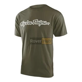 Футболка TLD SHORT SLEEVE TEE SIGNATURE [MILITARY GREEN] MD