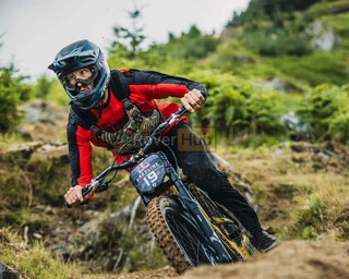 Номерний знак ODI DH Number Plate Red