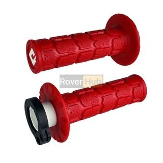 Мото гріпси ODI MX V2 Lock-On; Rogue Grip Dark Red