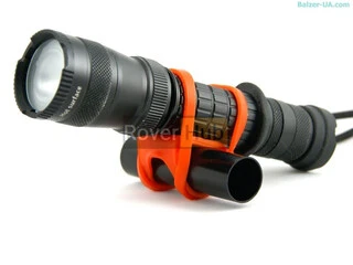 Силіконове Кріплення для ліхтаря b10 JY-2001