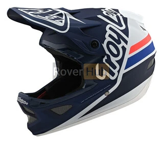 Вело Шолом TLD D3 Fiberlite [Silhouette navy/White] Розмір S