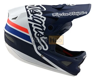 Вело Шолом TLD D3 Fiberlite [Silhouette navy/White] Розмір S