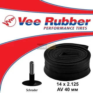 Камера Vee Rubber 14x2.125, (47/57-254) AV, в коробці, автоніпель Шредер
