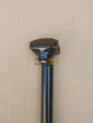 Підсідельний штир 27.2мм, L: 400 мм Kalloy міцний алюмінієвий термооброблений чорний глагол