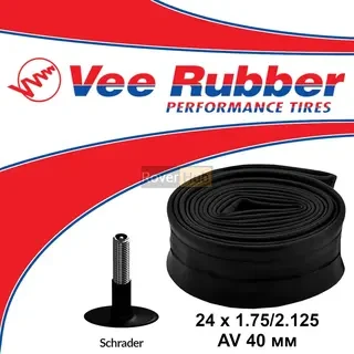 Камера Vee Rubber 24x1.75/2.125, (47/57-507) AV L:48мм, в коробке