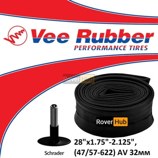 Камера Vee Rubber 28x1.75x2.125, (47/57-622) AV, в коробке