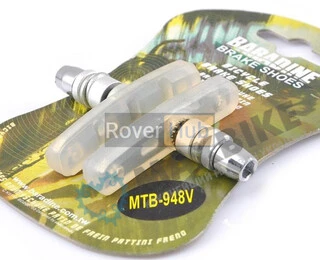 Колодки V-brake обідні Baradine (948V) дляTrial, BMX 60 мм, прозорі