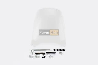 Скло вітрове велике 45,5х42см (2,8мм)