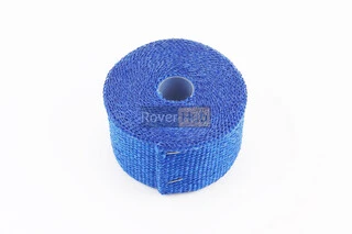 Термолента глушника жароміцний (ширина 50мм, товщина 1,5 мм) бухта - 5метрів, СИНІЙ