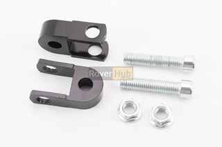 Подовжувач заднього амортизатора 27мм к-кт 2шт, чорний, тип 2