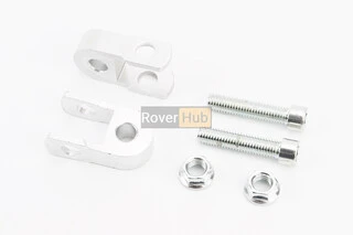 Подовжувач заднього амортизатора 30мм к-кт 2шт + болти + гайки, сірий