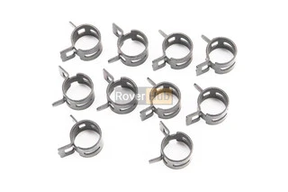 Хомут пружинный 14мм черный, к-кт 10шт