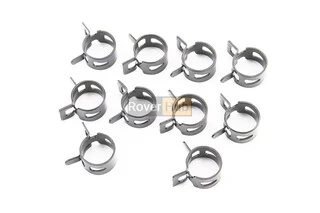 Хомут пружинний 16мм чорний, к-кт 10шт