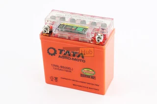 Акумулятор 12V5Ah 12N5L-BS GEL (L120*W60*H130mm) "Active", з індикатором