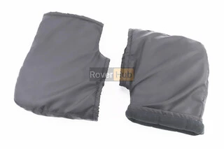 Перчатки на ручки руля теплые с водоотталкивающей ткани "Бар Муфты" (под мототехнику с раздельными блоками руля,