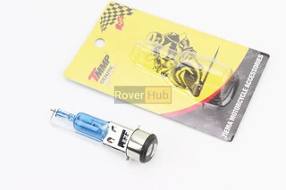 Лампа фари H6 BA20D 12V 35 / 35W "super" синя "свічка"