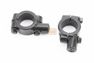 Кріплення на кермо для дзеркал M8, к-кт 2шт, ЧОРНИЙ