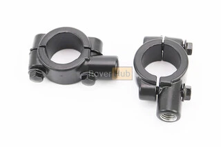 Кріплення на кермо для дзеркал M10, к-кт 2шт ЧОРНИЙ