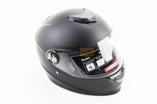 Шолом інтеграл, закритий BLD-М65 L (59-60см), ЧОРНИЙ матовий