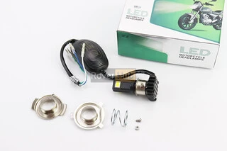 Лампа фары диодная LED-3 SUPER универсальная (к-кт разных креплений), с стабилизатором, тип2