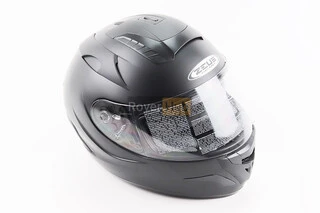 Шлем интеграл, закрытый ZS-806F M, ЧЕРНЫЙ мат