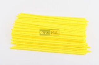 Накладки на спиці 4 * 235мм, к-кт 72шт, ЖОВТИЙ