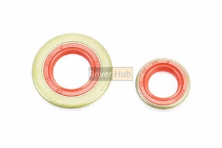 Сальники к-кт 2шт (12x20x5; 15x29, 6x4) MS-260/360, метал