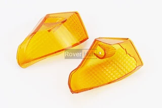 Honda DIO AF-27/28 "скло"- поворотів задніх к-кт 2шт, жовті