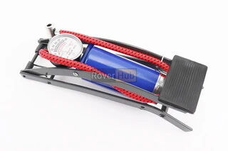 Насос ножний для шин однопоршневою 290*90мм "великий, шток тонкий" синій, тип 1